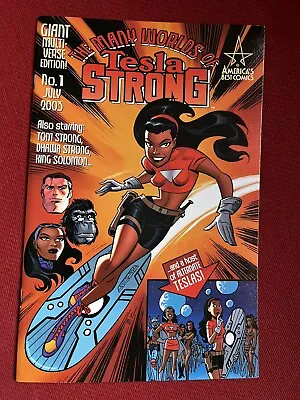 Buy The Many Worlds Of Tesla Strong #1 NM- 2003 *ALAN MOORE* • 12.99£