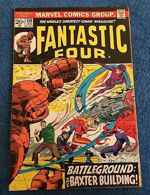 Buy Free P & P; Fantastic Four #129, Jan 1973: 2nd Thundra, Steranko Cover! (KG) • 14.99£