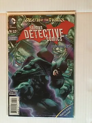 Buy Detective Comics # 16 New 52 Combo Pack First Print Dc Comics  • 7.95£
