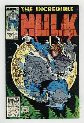 Buy Incredible Hulk #344 VG/FN 5.0 1988 • 15.44£