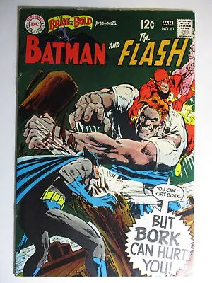 Buy Brave And Bold #81, Batman, Flash, Bork Can Hurt You, Fine+, 6.5, White Pages • 26.02£