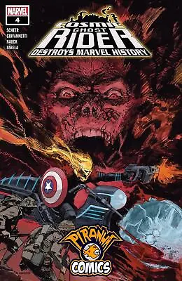 Buy Cosmic Ghost Rider Destroys Marvel History #4 (of 6) (2019) Vf/nm Marvel • 3.95£