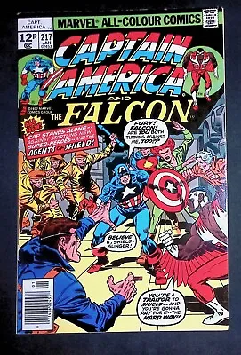 Buy Captain America #217 Bronze Age Marvel Comics VF- • 18.99£