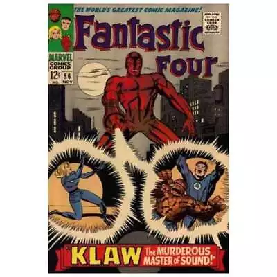 Buy Fantastic Four (1961 Series) #56 In Very Good + Condition. Marvel Comics [m* • 42.96£
