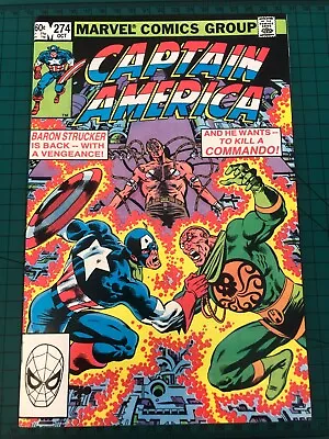 Buy Captain America Vol.1 # 274 - 1982 • 3.99£