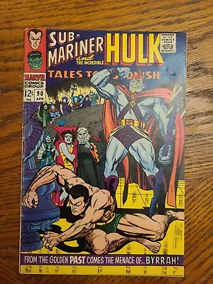 Buy Tales To Astonish #90 KEY 1st Abomination Silver Age Hulk Namor Marvel 1967 Lee • 110.69£