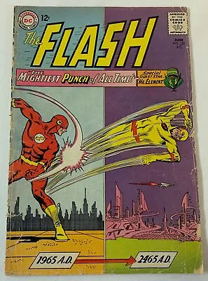 Buy 1965 DC Comics THE FLASH #153 ~ Missing Back Cover ~ 3rd Reverse Flash • 7.88£