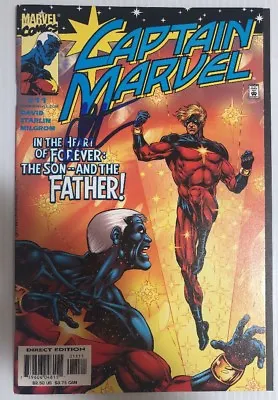Buy Jim Starlin Signed Autographed Captain Marvel #11 Comic Book Marvel • 47.96£