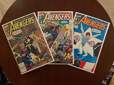 Buy (Lot Of 3 Comics) Avengers #303 #336 & #340 (Marvel 1989-91) Copper Age • 8.83£
