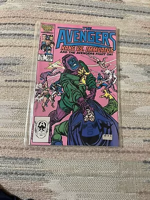 Buy Avengers 269 DIRECT Kang Vs Immortus Origin Of Kang As Rama-Tut 1986 Quantamania • 20.05£
