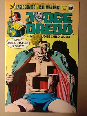 Buy JUDGE DREDD # 4 Eagle Comics 1984 The Judge Child Quest • 4.99£
