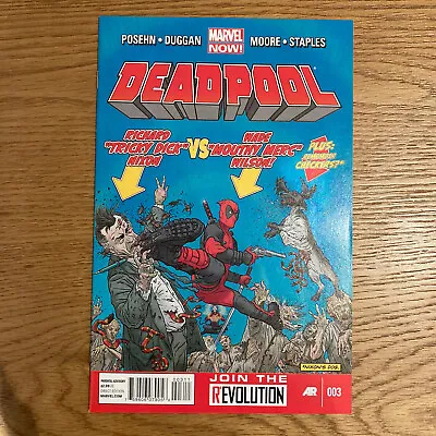 Buy Deadpool Marvel Comics Now Comic AR #003 Individually Bagged NM 1st Print • 3.95£