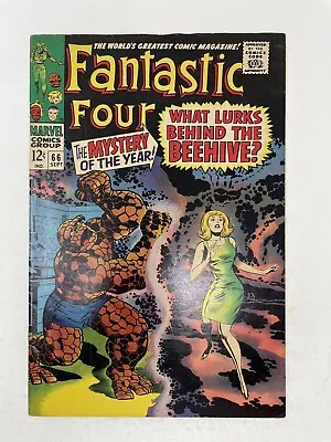 Buy Fantastic Four #66 Origin Of Warlock Jack Kirby  Stan Lee Marvel Comics MCU • 119.92£
