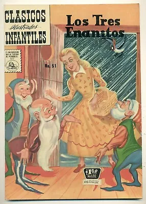 Buy CLASICOS Ilustrados INFANTILES #51 Los Tres Enanitos, La Prensa Comic 1959 • 12.04£