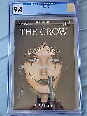 Buy THE CROW #1 CGC 9.4  (1989) First Print & Full App James O’Barr • 1,078.12£