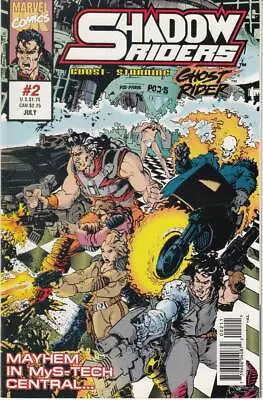 Buy Shadow Riders # 2 (of 4) (Ross Dearsley) (Guest: Ghost Rider) (UK/USA, 1992) • 3.42£