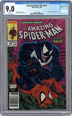 Buy Amazing Spider-Man #316N CGC 9.0 1989 3892213004 • 337.80£