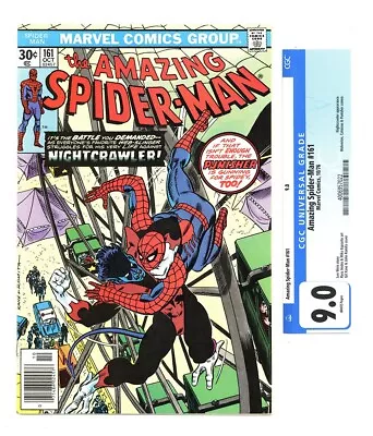 Buy Amazing Spider-man #161 9.0 High Grade Jigsaw Cameo App W Pgs 1976 • 59.96£