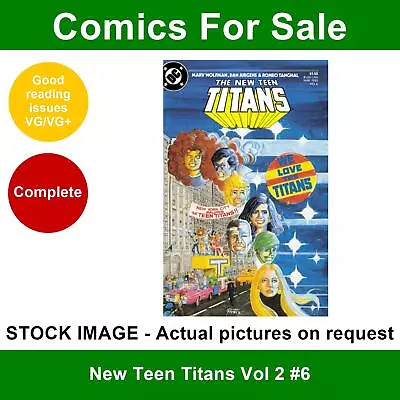 Buy DC New Teen Titans Vol 2 #6 Comic - VG/VG+ 01 March 1985 • 2.99£