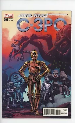 Buy STAR WARS SPECIAL: C-3PO #1 NM 2016 REILLY BROWN VARIANT 1:25 MARVEL B-118 • 6.37£