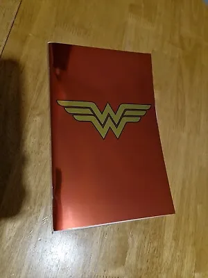 Buy Wonder Woman #1 2023 Red Foil Classic Gold Logo Variant • 25£