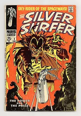 Buy Silver Surfer #3 VG 4.0 1968 1st App. Mephisto • 255.44£