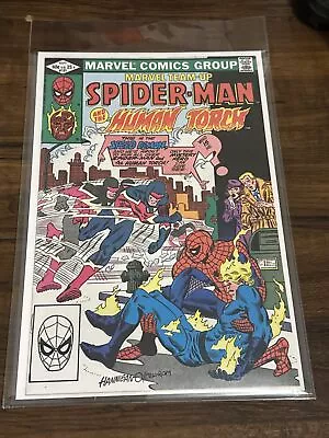 Buy Marvel Team-Up #121 Spiderman And The Human Torch ~ 1981 Marvel Comics • 26.38£