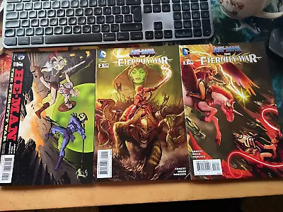 Buy DC Comics HE-MAN The Eternity War Issues # 1 (VARIANT Cover),  2 & 3 • 27.99£