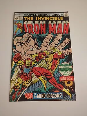 Buy Iron Man #81 - Marvel Comics 1975 Invincible Iron Man Vol 1 First Series Nice!! • 14.45£