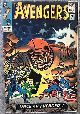 Buy Avengers Comic #23 (marvel,1965) 1st Ravonna Renslayer Silver Age ~ • 40.83£
