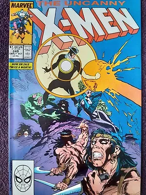 Buy Comics: Uncanny X Men 249+250 1989, Polaris No More. • 20£