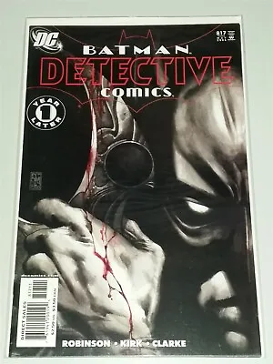 Buy Detective Comics #817 Nm (9.4 Or Better) May 2006 Batman Face To Face Dc Comics • 5.99£