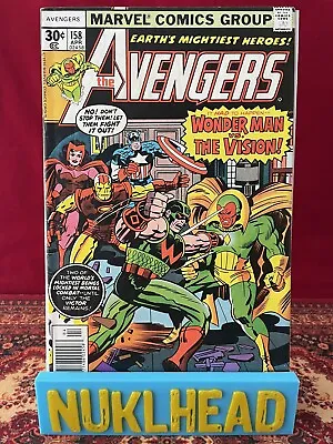 Buy The Avengers #158 Marvel Comics 1977 1st App Of Graviton/Vision Vs Wonder Man • 5.53£
