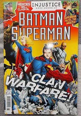 Buy Batman Superman - #8 Injustice Gods Among Us: Titan Comics Mar 2015 Clean Copy • 3.99£