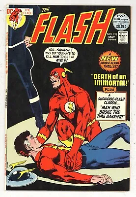 Buy Flash 215 (FVF) Neal Adams Cover! Golden-Age Flash 1972 DC Comics R876 • 13.43£