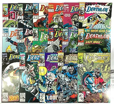 Buy Deathlok 3-8, 10-18, 20-21, Marvel Comics 1991 Comic Book Lot Of 17 Issues VF/NM • 19.42£