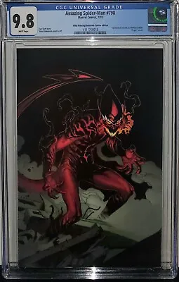Buy Amazing Spider-man #798 Cgc 9.8 3rd Print Virgin Variant! 1st App Of Red Goblin! • 111.89£