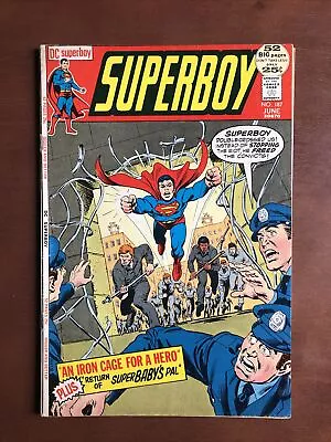 Buy Superboy #187 (1972) 8.0 VF DC Key Issue Bronze Age Comic Book Superman • 15.81£