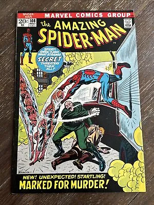 Buy The Amazing Spider-Man #108 (Marvel 1972)  1st Sister Sun, Sha Shan Nguyen VF • 63.25£