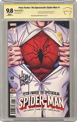 Buy Peter Parker Spectacular Spider-Man 1A Kubert CBCS 9.8 SS Adam Kubert 2017 • 159.84£
