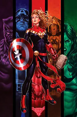 Buy Captain Marvel #16 Unknown Comics Exclusive Virgin Var (03/18/2020) • 10.25£
