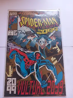 Buy Spider-Man 2099 #7 SIGNED By RICK LEONARDI Marvel Comics 1993 N/M • 25.75£