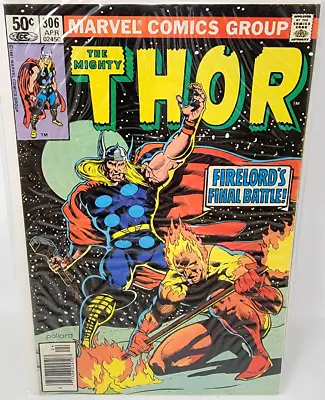 Buy Thor (mighty) #306 Marvel Comics *1981* Newsstand 6.5 • 6.34£
