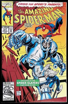 Buy Amazing Spider-man Vol. 1 #371 ~ Vf 1992 Marvel Comics ~ Mark Bagley Cover & Art • 12.84£