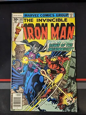 Buy Invincible Iron Man (Marvel Comics 1977) #102 Fine Dreadknight Origin Tony Stark • 4.69£