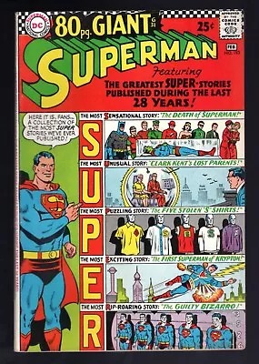 Buy Superman #193 / 80 Pg. Giant G-31 Greatest Superman Tales 1967 DC - Sharp VF/VF+ • 60.33£