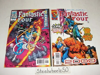 Buy Fantastic Four Annual #1999 & 2000 Comic Lot Marvel Dorma Dr Doom Blackheart HTF • 7.89£