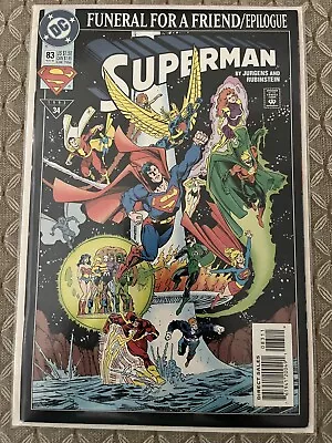 Buy Superman #83 Vol. 2 (DC, 1993) Funeral For A Friend Epilogue B&B Combined Ship • 4.02£