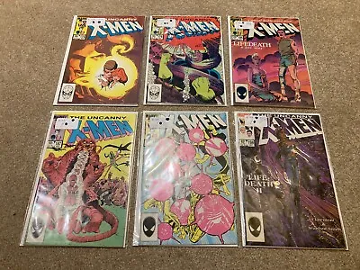 Buy Uncanny X-Men X6 174, 176, 186, 187, 188, 198 – Marvel Comics - FN/VFN • 24.99£