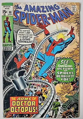 Buy Amazing Spider-Man #88 (1970) Dr Octopus Romita Sr Marvel VG/FN • 23.91£